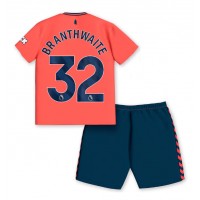 Everton Jarrad Branthwaite #32 Vonkajší Detský futbalový dres 2023-24 Krátky Rukáv (+ trenírky)